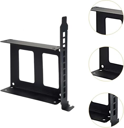 Internal Disk Drive Mounting Kit for PCI SSD HDD Drive Bay Adapter, 3.5inch Black in Saudi Arabia