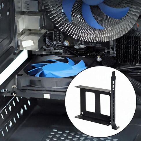 Internal Disk Drive Mounting Kit for PCI SSD HDD Drive Bay Adapter, 3.5inch Black in Saudi Arabia