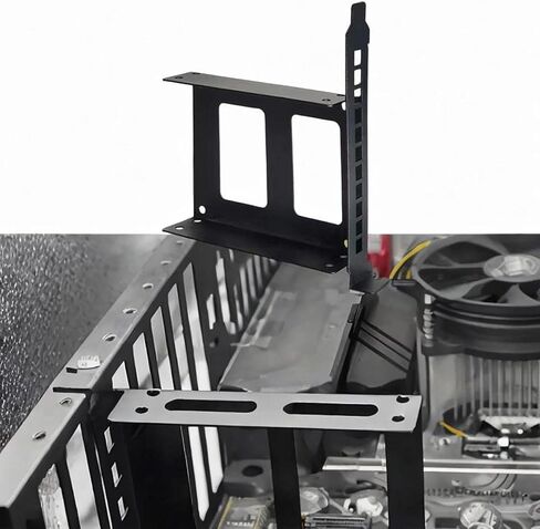 Internal Disk Drive Mounting Kit for PCI SSD HDD Drive Bay Adapter, 3.5inch Black in Saudi Arabia