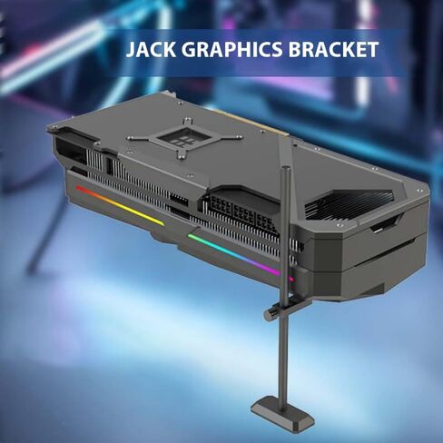 Adjustment GPU Bracket Magnetic Base for 4090 4080 4070Ti 3090Ti Piece Case Video Card Holder Aluminum Mount in Saudi Arabia