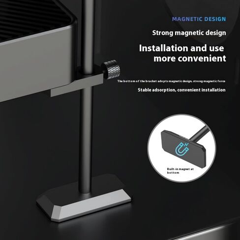Adjustment GPU Bracket Magnetic Base for 4090 4080 4070Ti 3090Ti Piece Case Video Card Holder Aluminum Mount in Saudi Arabia