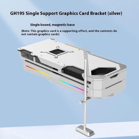 Adjustment GPU Bracket Magnetic Base for 4090 4080 4070Ti 3090Ti Piece Case Video Card Holder Aluminum Mount in Saudi Arabia