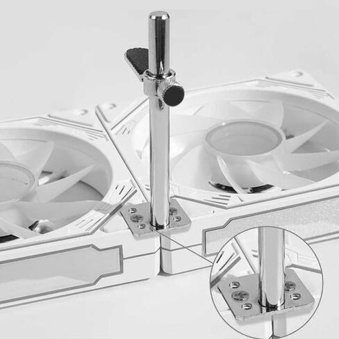 Adjustable Aluminum GPU Bracket Fan Mount Graphics Card Holder Prevents GPU Sags for Big Video Cards in Saudi Arabia