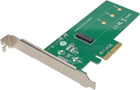 Tripp Lite Eaton Series PCE-1M2-PX4 M.2 NVMe SSD Adapter, PCIe 3.0 x4 to M-Key 2242/2260/2280, Fits x4/x8/x16 Slots, Plug & Play Upgrade, Cloud Care Pre-Configured Bundle Eligible (1 Pack) in Saudi Arabia