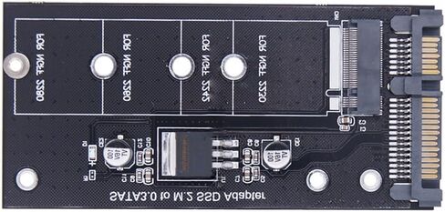 SATA3 Adapter SATA3 to SATA3 Adapter Converter SATA3 Card Converter for 2230 2242 2260 2280 in Saudi Arabia