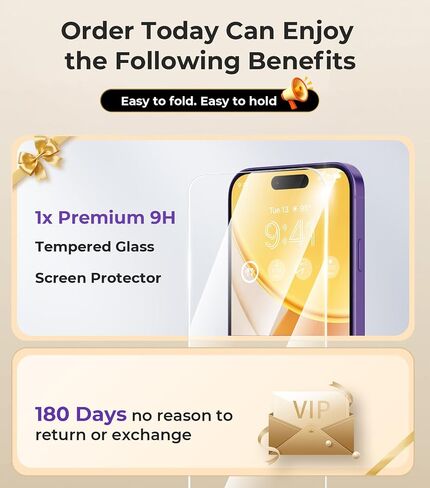 لحالة iPhone 17 Pro Max مع واقي شاشة 1x ، [متوافق مع Magsafe] [حماية الكاميرا المتكاملة] ، والنساء اللطيف النحيف النحيف من أجل iPhone 17 Pro Max ، Orange in Saudi Arabia
