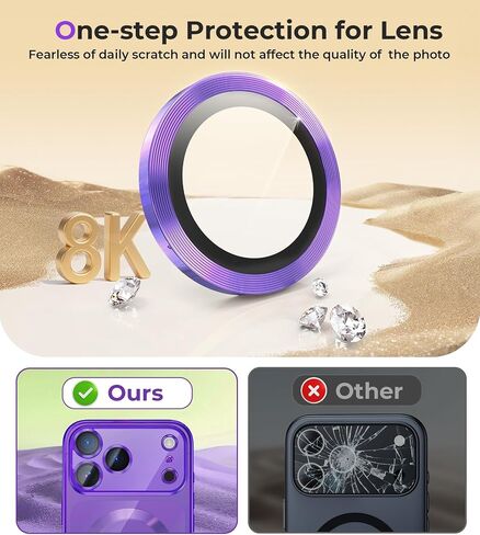 لحالة iPhone 17 Pro Max مع واقي شاشة 1x ، [متوافق مع Magsafe] [حماية الكاميرا المتكاملة] ، والنساء اللطيف النحيف النحيف من أجل iPhone 17 Pro Max ، Orange in Saudi Arabia