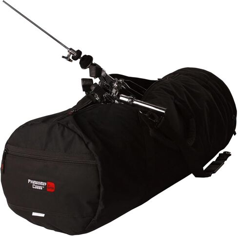 Gator GP-40 Percussion Accessory Bag with hook & loop Adjustable Divider Interior - Bundle with Drum Stick and Austin Bazaar Polishing Cloth in Saudi Arabia
