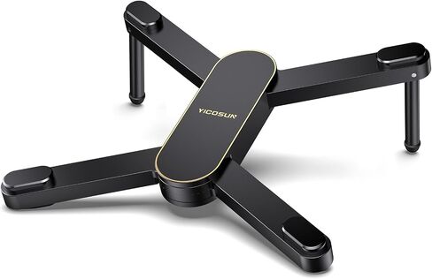 X1 Laptop Stand for Desk - Ergonomic Aluminum Computer Riser for MacBook Pro/Air up to 15.6 inch - Foldable & Portable - Great Gift for Students, Office, Travel & Gaming - Black in Kuwait