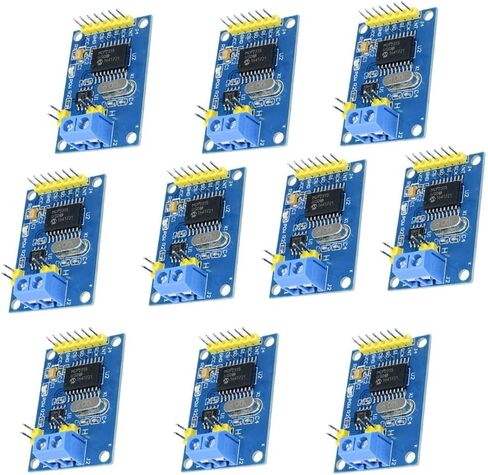 10pcs MCP2515 Module CAN Bus TJA1050 Receiver Transceiver SPI Interface in Saudi Arabia