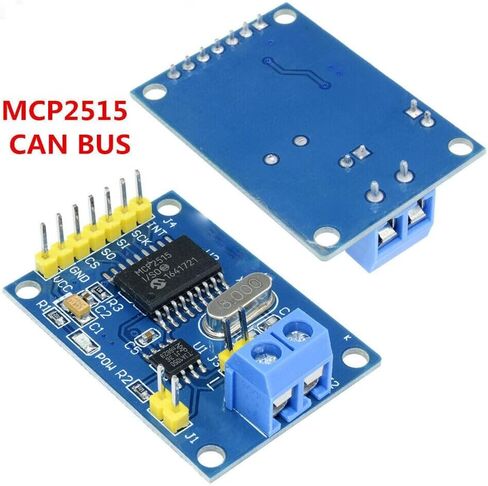 10pcs MCP2515 Module CAN Bus TJA1050 Receiver Transceiver SPI Interface in Saudi Arabia