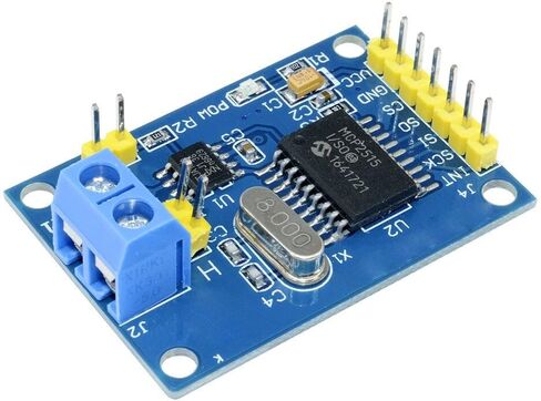 10pcs MCP2515 Module CAN Bus TJA1050 Receiver Transceiver SPI Interface in Saudi Arabia