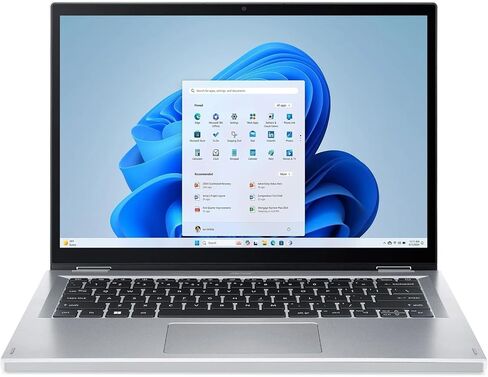 acer Aspire 3 Spin 14'' WUXGA(1920 x 1200) IPS Touch 2-in-1 Laptop, Intel Core i3-N305 Processor, 8GB DDR5 RAM, 256GB SSD Storage, Windows 11 Home in S Mode, Pure Silver, A3SP14-31PT-32M6 in Saudi Arabia