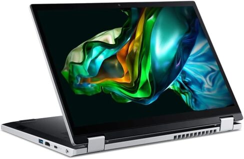 acer Aspire 3 Spin 14'' WUXGA(1920 x 1200) IPS Touch 2-in-1 Laptop, Intel Core i3-N305 Processor, 8GB DDR5 RAM, 256GB SSD Storage, Windows 11 Home in S Mode, Pure Silver, A3SP14-31PT-32M6 in Saudi Arabia