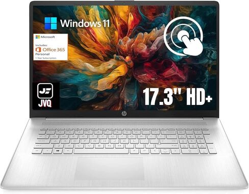 HP Envy 17.3 "كمبيوتر محمول متميز-ث/إكسسوارات و 1 تليبل SSD المحمولة ، Intel 16-Core U7-155H ، Wi-Fi 7 ، FHD Touchcreen Display ، Copilot AI ، لوحة المفاتيح الخلفية ، Win 11 Pro (64GB DDR5 ، 4TB SSD) in Kuwait