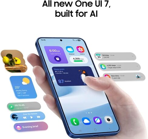Samsung Galaxy S25+ SM -S936B/DS 256GB 12GB RAM AI SMARTH ، MODEL Factory ، Global Model - Navy in Kuwait