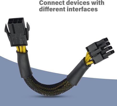 CPU Cable CPU 8Pin إلى 6Pin Motheroard Adapter Adapter Cable Cable Adapter 6 PIN GPU إلى 8 PIN CPU Connector in Saudi Arabia