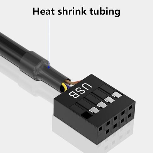 كابل محول USB3.0 إلى 2.0 للوحات الأم USB3.0 19Pin الجديدة وأجهزة LEGACYS 9PIN USB 2.0 in Saudi Arabia