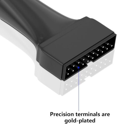 كابل محول USB3.0 إلى 2.0 للوحات الأم USB3.0 19Pin الجديدة وأجهزة LEGACYS 9PIN USB 2.0 in Saudi Arabia
