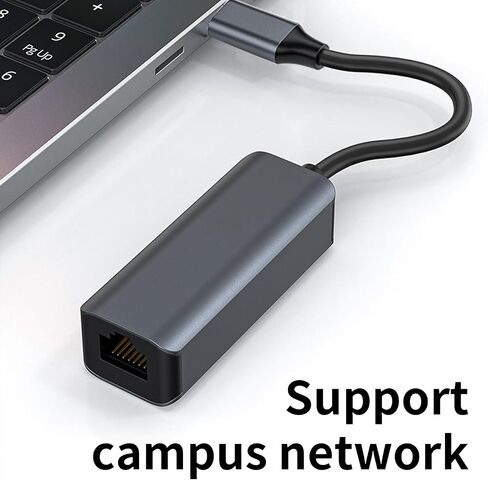 USB/Type C to 1 Gigabit Networking Adapter Rj45 Port Type 1000Mbps for Laptops Desktops Various Networking Connection in Saudi Arabia