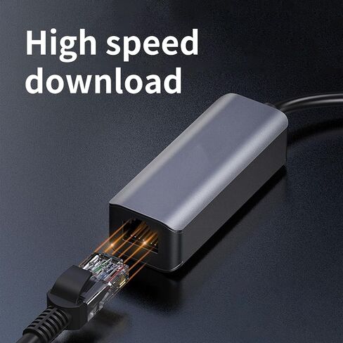 USB/Type C to 1 Gigabit Networking Adapter Rj45 Port Type 1000Mbps for Laptops Desktops Various Networking Connection in Saudi Arabia