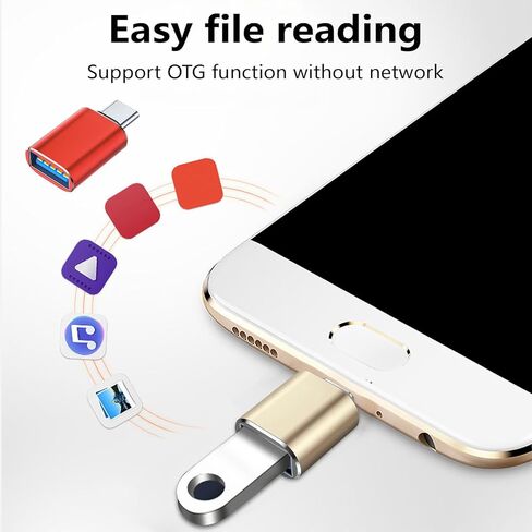 محول عالي السرعة مع USB C إلى USB3.0 محول USB C شحن كبل الشحن لتوسيع تخزين نقل الملفات السريعة اتصال الجهاز الخارجي in Kuwait