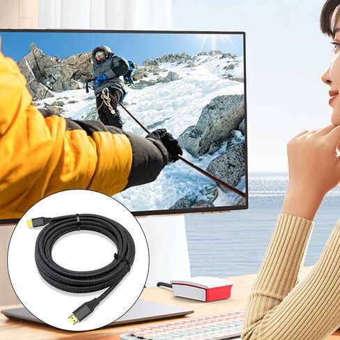 MiniHDMI إلى HDMI2.1 سلك لنقل الفيديو عالي الدقة للأجهزة المتوافقة HDMI2.1 in Kuwait