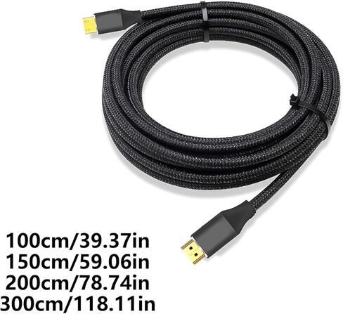 MiniHDMI إلى HDMI2.1 سلك لنقل الفيديو عالي الدقة للأجهزة المتوافقة HDMI2.1 in Kuwait