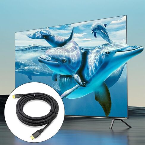 MiniHDMI إلى HDMI2.1 سلك لنقل الفيديو عالي الدقة للأجهزة المتوافقة HDMI2.1 in Kuwait