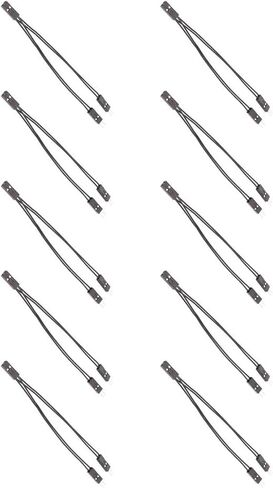 10cm Connectors Cable 2.54mm 2Pin Female to Two Male for Electronics and Module in Saudi Arabia