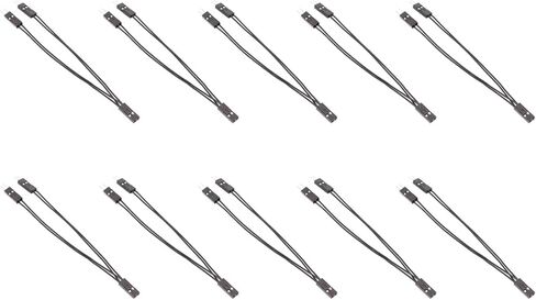 10cm Connectors Cable 2.54mm 2Pin Female to Two Male for Electronics and Module in Saudi Arabia