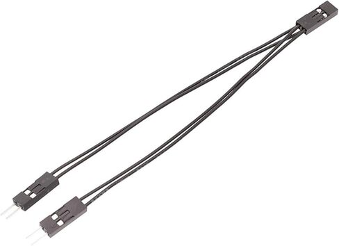 10cm Connectors Cable 2.54mm 2Pin Female to Two Male for Electronics and Module in Saudi Arabia