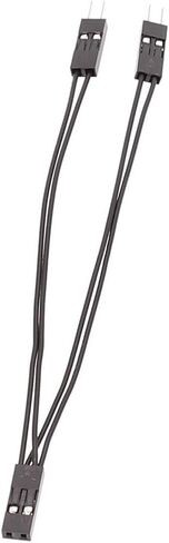 10cm Connectors Cable 2.54mm 2Pin Female to Two Male for Electronics and Module in Saudi Arabia