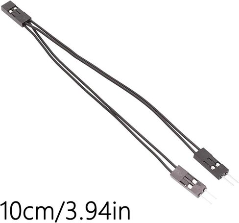 10cm Connectors Cable 2.54mm 2Pin Female to Two Male for Electronics and Module in Saudi Arabia