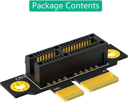 PCIE 1x SLOT CARDENT 90 درجة عكسية للذكور إلى لوحة بطاقة RISERS من أجل 1U CASE Server PC Server in Saudi Arabia