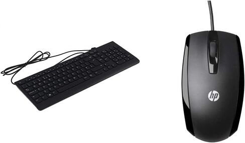 Lenovo 300 USB Keyboard and HP X500 Wired USB Mouse Bundle in Saudi Arabia