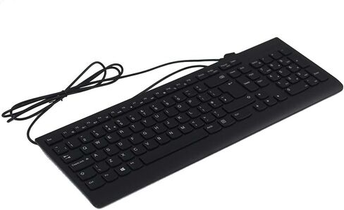 Lenovo 300 USB Keyboard and HP X500 Wired USB Mouse Bundle in Saudi Arabia