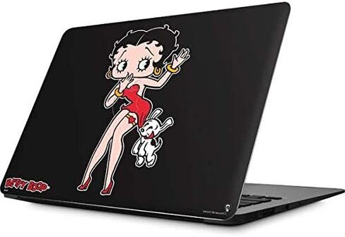 Skinit Decal Laptop Skin Compatible with MacBook Air 13.3 (2010-2017) - Officially Licensed Betty Boop Betty Boop & Puppy Design in Saudi Arabia