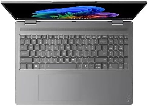 Lenovo Yoga 7i AI PC 2-in-1 LAPTOP 16.0 "شاشة تعمل باللمس IPS Wuxga Display (Intel Ultra 7-256V ، 16GB LPDDR5X ، 1TB SSD ، PEN النشط ، الإضاءة الخلفية KB ، بصمة ، 2 Thunderbolt 4 ، Win 11 Pro) W/USB-C Dock in Kuwait