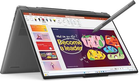 Lenovo Yoga 7 16 2-in-1 AI PC Laptop | 16" WUXGA Glossy Touch | Intel 12-core Ultra 7 155U | 16GB DDR5 1TB SSD |Backlit Fingerprint Thunderbolt FHD IR Privacy Camera w/Pen Win11Pro w/DLCA Accessory in Saudi Arabia