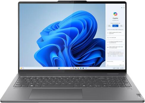 Lenovo Yoga 7 16 2-in-1 AI PC Laptop | 16" WUXGA Glossy Touch | Intel 12-core Ultra 7 155U | 16GB DDR5 1TB SSD |Backlit Fingerprint Thunderbolt FHD IR Privacy Camera w/Pen Win11Pro w/DLCA Accessory in Saudi Arabia