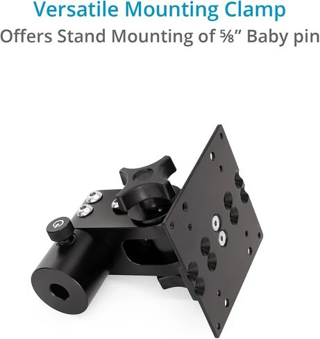 MOUNT MOUNT MOUNT (75 مم/100 مم) لمواقف C-Stands & Light. 180 درجة الميل و 360 درجة الدوران. حمولة تصل إلى 18 كجم /40 رطل. in Saudi Arabia