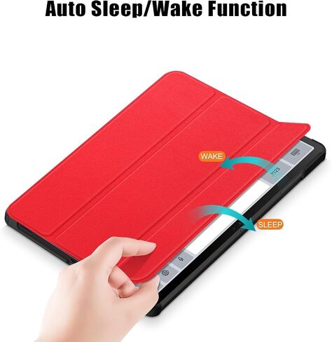 Tablet Travel Case Compatible with Samsung Galaxy Tab S9 FE SM-X510/SM-X516 11 inch, Trifold Case Compatible with Smart Tablet, Ultra Slim and Lightweight, Hard Poly Back Cover in Saudi Arabia