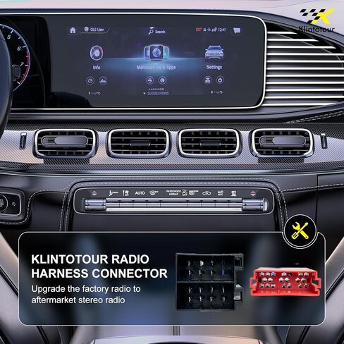 Radio Wiring Harness with Antenna Adapter Compatible with Hyundai 2009-2015/Kia 2009-2019, Stereo Installation Wire Harness Kit Aftermarket Stereo CD Player Receiver Wire Cable Adapter in Kuwait