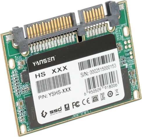 128GB Yansen Half Slim Sata III 6GBPS SSD Solid State Disk in Kuwait