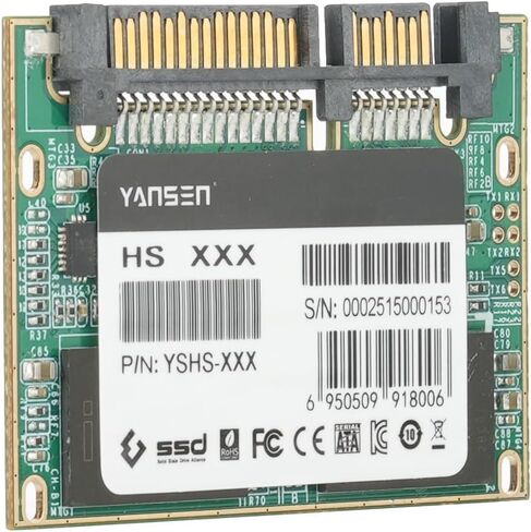 128GB Yansen Half Slim Sata III 6GBPS SSD Solid State Disk in Kuwait