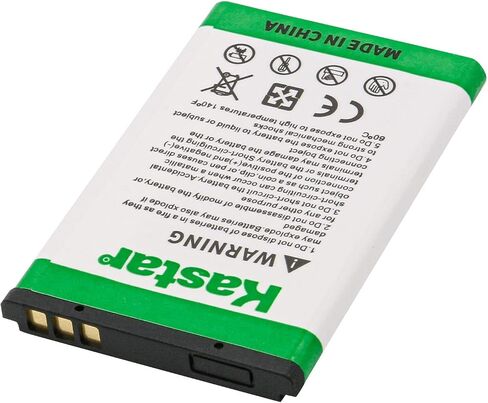 Kastar 1-Pack BL-4C Battery and Smart LCD Charger Presactive for Nokia 6088 6100 6101 6102 6102i 6103 6103B 6125 6126 6130 6131 6133 6136 6170 6230i 6300 6300i 6301 6301B 7200 7200 7200 in Kuwait