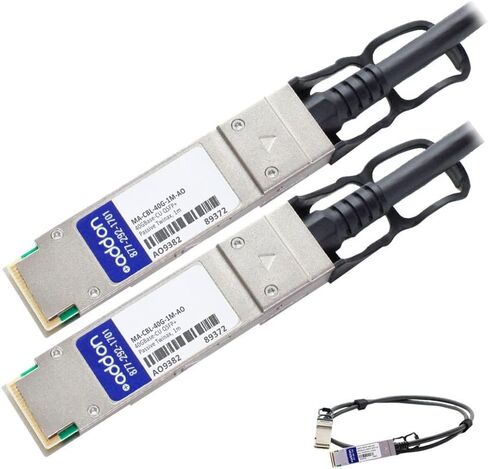 AddOn Cisco Meraki Ma-Cbl-40G-1M Compatible TAA Compliant 40Gbase-Cu Qsfp+ to Qsfp+ Direct Attach Cable (Passive Twinax, 1M) in Saudi Arabia