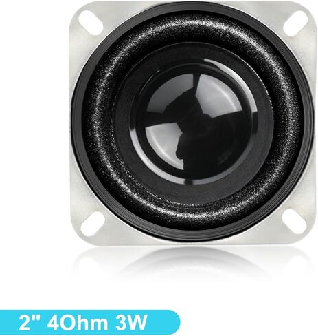 RAMWAY Mini Full Range Audio Speaker 4 Ohm 3W 45mm Size, Full Range Woofer for Audio, ESP32, Bluetooth Replacement & Demo Kits DIY (2-Packs) in Saudi Arabia
