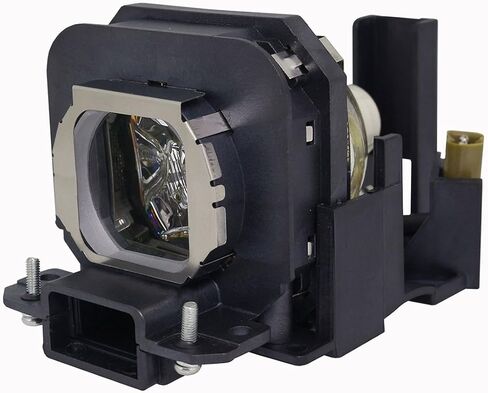 Jaspertronics ™ Original ET-Lax100 Lamp & Housing for Panasonic Projectors-Fits PT-AX100 ، PT-AX100U ، PT-AX200E ، PT-AX200U ، ET-LAX100-UHP & More-1 وحدة لكل عبوة مع ضمان سنة واحدة in Saudi Arabia